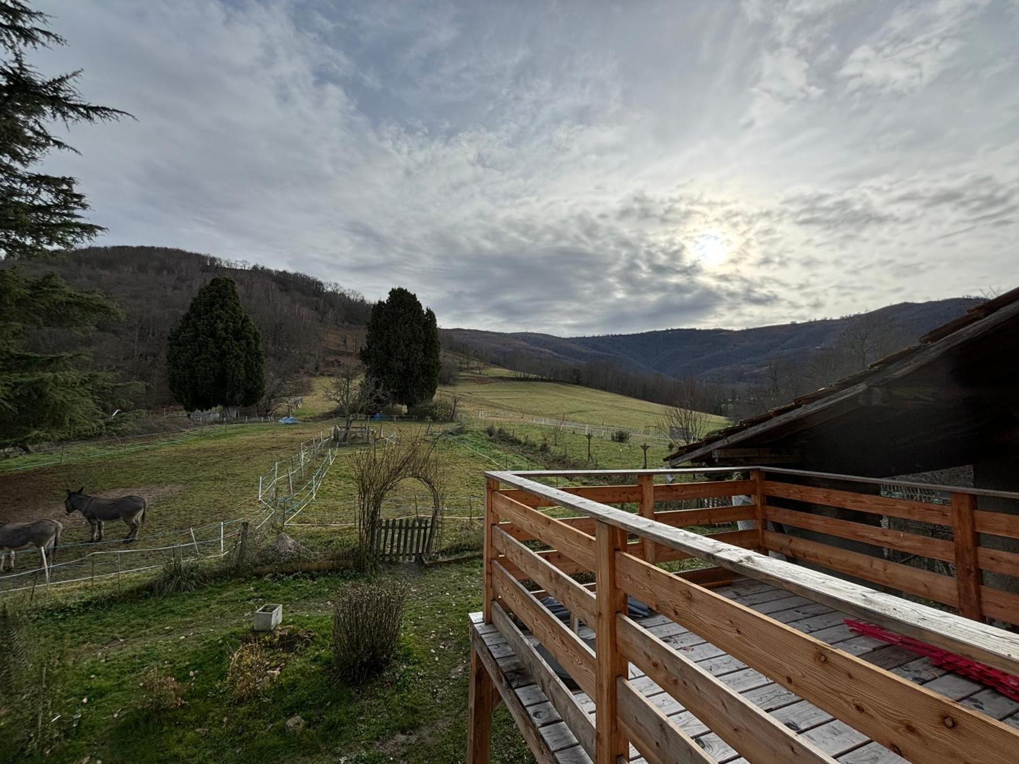 Les Chambres D'Agath'Anes Ganac Exterior foto